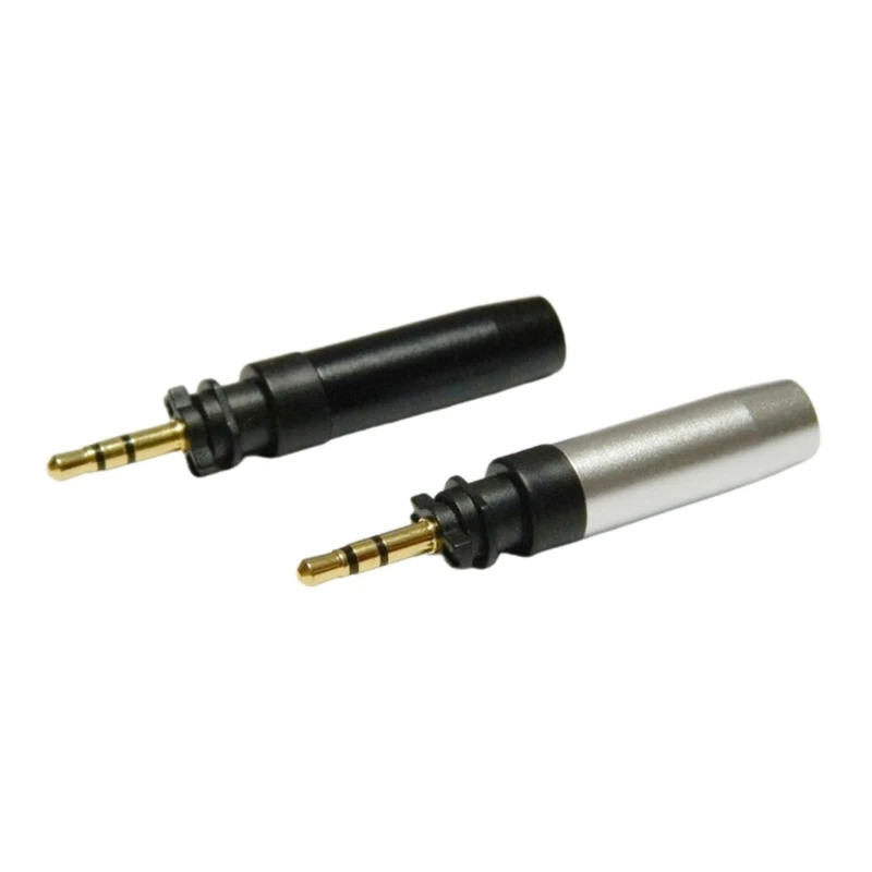 Stable Sound Transmission Headphone Plug for SRH440A SRH840A Precise Fit, 3.5mm Metal Connector Enhances Durability