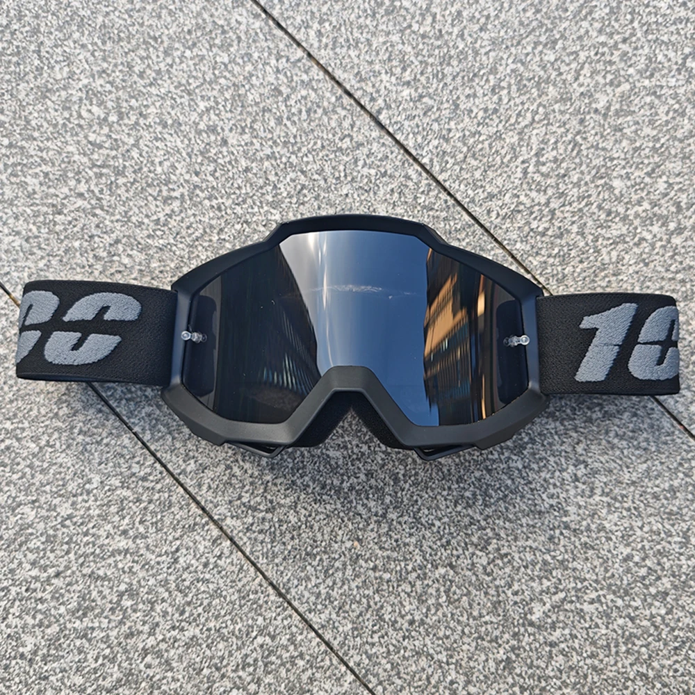 Offroad-MTB-Schutzbrille mit Starker Wind- und Sandresistenz, Stoßfester Klarer Linse für Geländetaugliches Radfahren – Detail 3