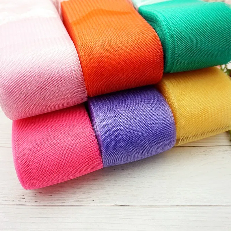 Stiff Polyester Horsehair Braid 2/3/5/6/8/10cm for Boning Sewing Wedding Bridal Dance Formal Dress Crinoline Mesh Crafts 25/50/1