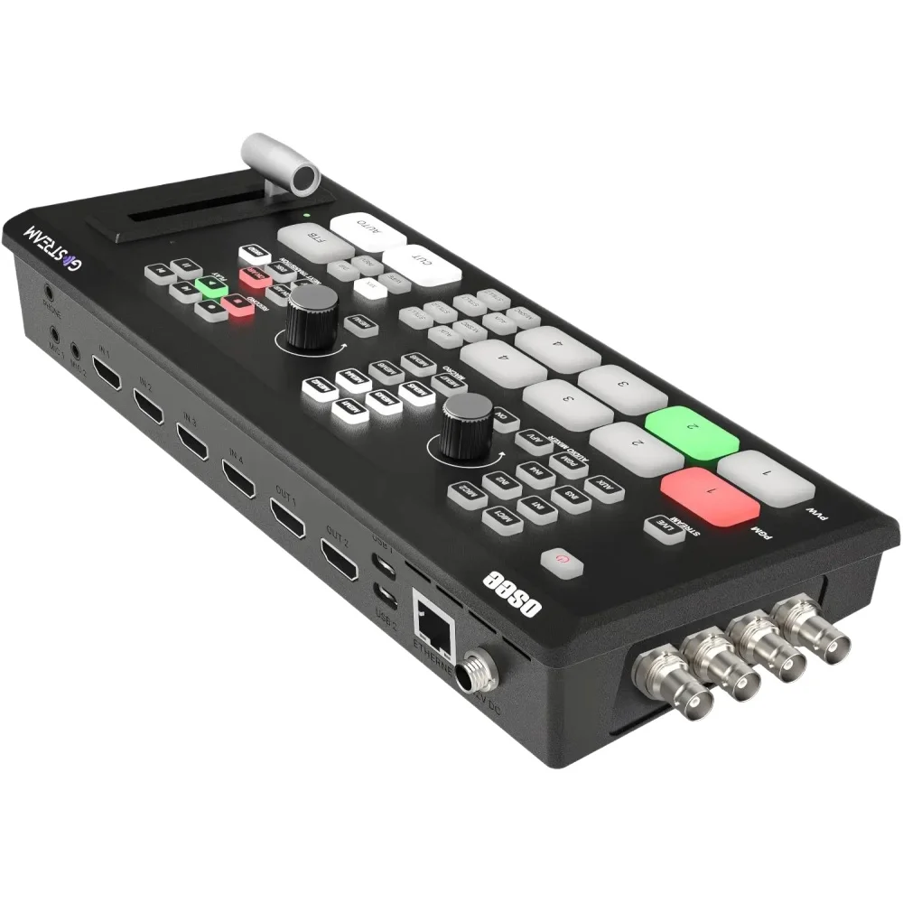 Osee GoStream Duet Mikser Wideo z Wieloma Kamerami Przełącznik SDI HDMI do Transmisji na Żywo 2 w 1 Przełącznik do Produkcji Transmisji na Żywo — zdjęcie produktu 7