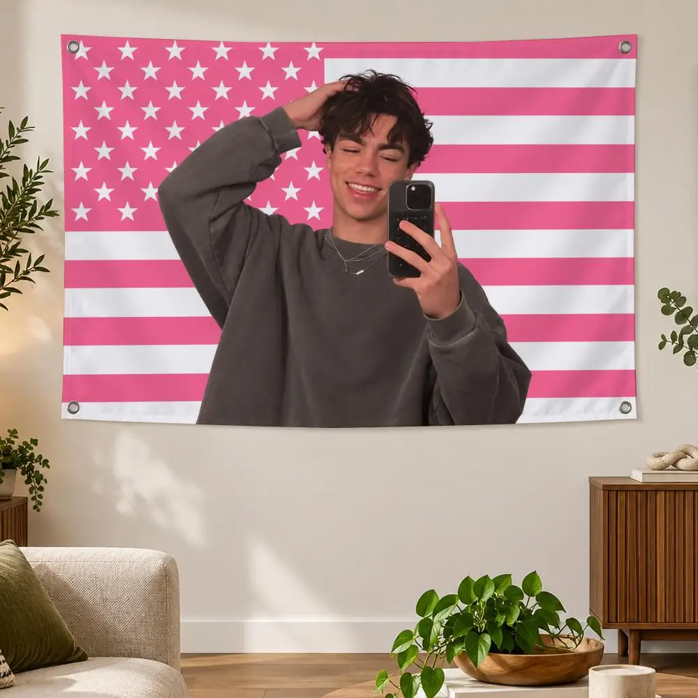 Actor M-Malachi Barton Flags Banner Decor for Bedroom,Garden,Party,Club,Indoor Outdoor, Fan Gift