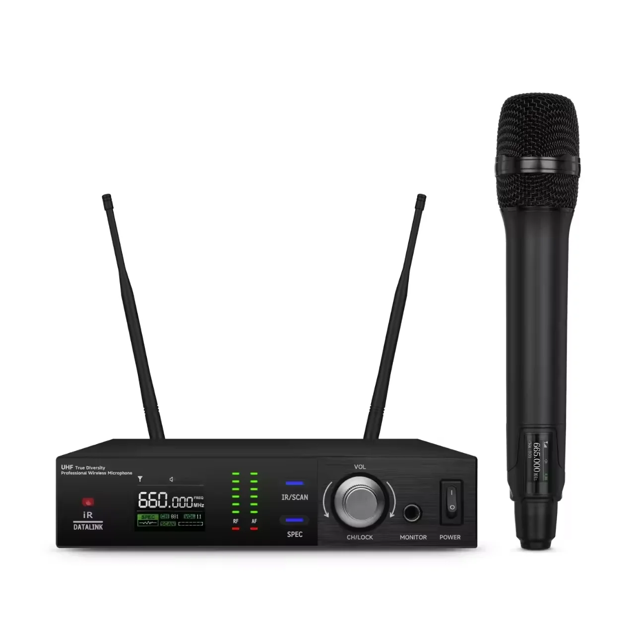 

Беспроводной кардиоидный микрофон с настоящим разнообразием, сценическая ручная петличная гарнитура, разъем XLR, микрофон