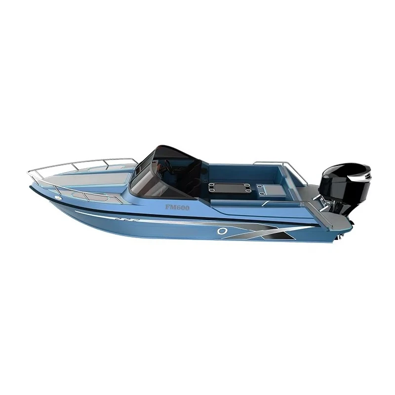 New Sleek Design & High Quality Craftsmanship Premium Aluminum Boat with 150HP Engine for 6 Passengers Luxury Marine Lifestyle