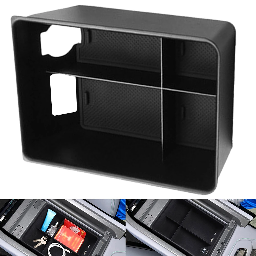 Central Control Container Interior Accessories Center Console Storage Box Silicone Glovebox Storage Case for ZEEKR 001 Stowing