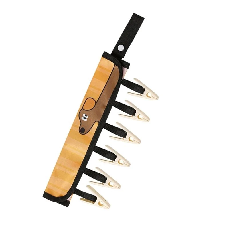 4X7B Travel Friendly Clothespin Hanger Space Saving Designs Accessory for Efficient Drying In Temporary Living Space