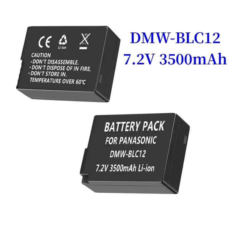 

1-5Pack 3,5 Ah Kompatibel mit Panasonic DMW-BLC12,DMW-BLC12E,DMW-BLC12PP und Panasonic Lumix DMC-G85,DMC-FZ200,DMC-FZ1000Battery