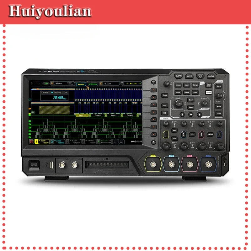 Oscilloscope MSO5072 Touch Screen Multifunctional High Performance 2/4 Channel Digital Oscilloscope MSO5204