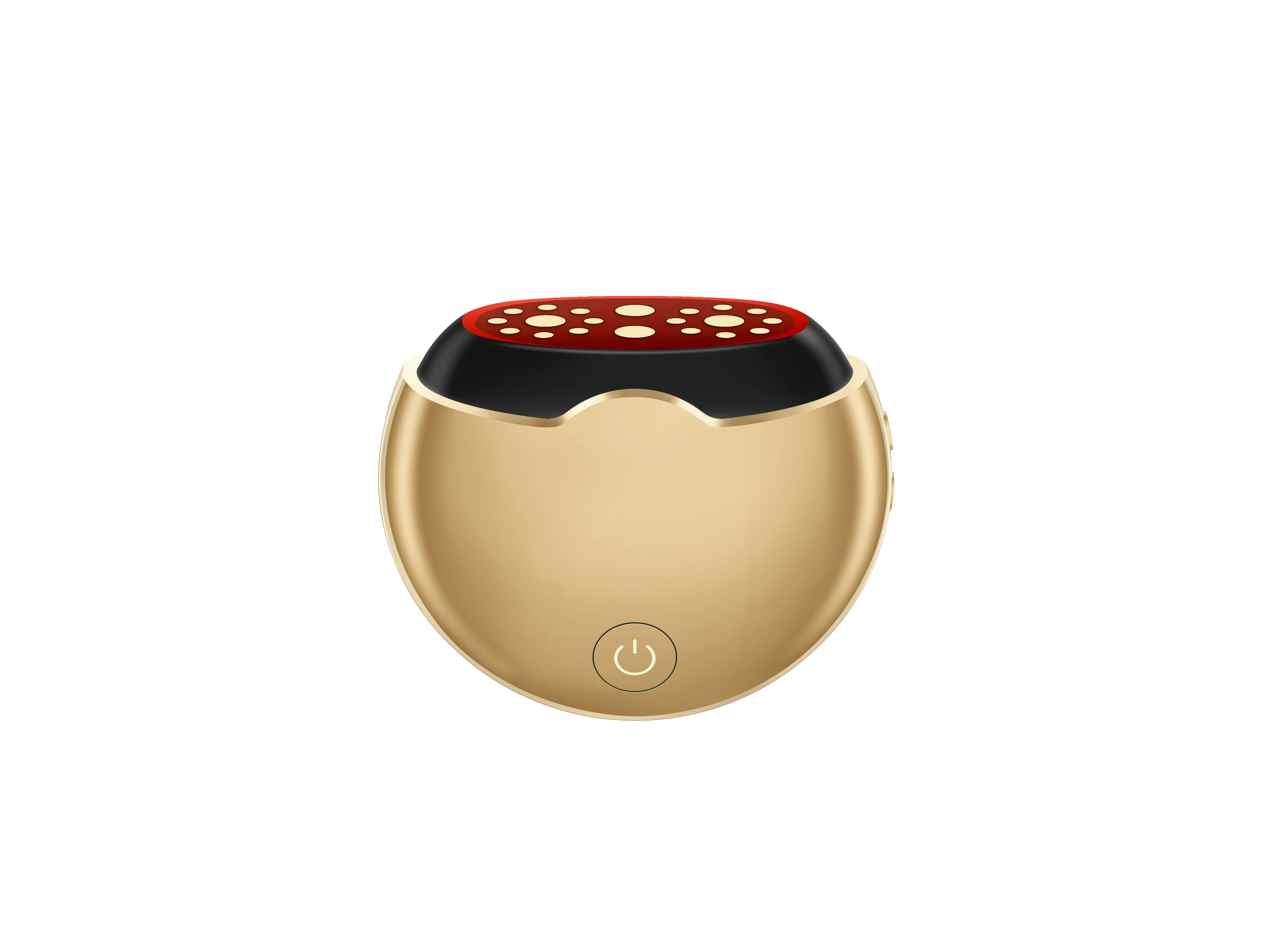 マイクロカレント美顔器 フェイスリフト しわ取り フェイスマッサージ カスタムEMS ホームゴールド 1個