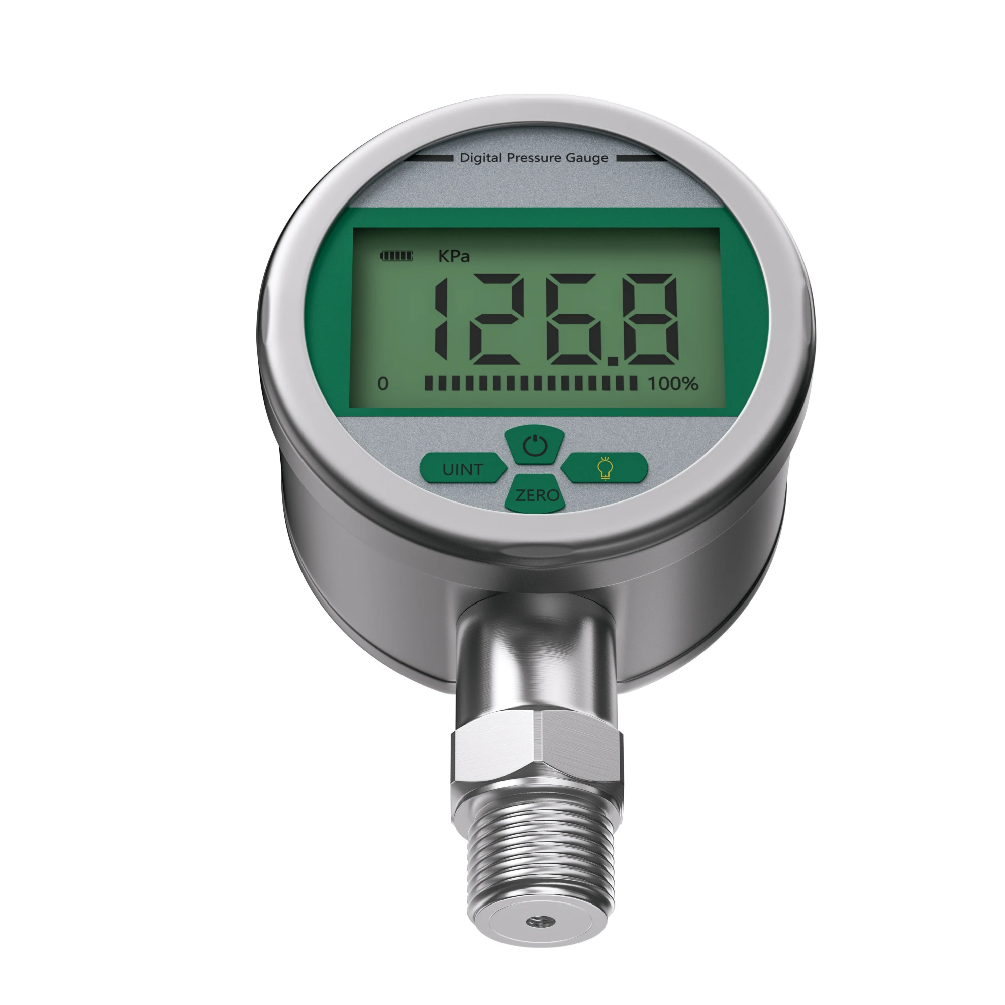 

Pressure Gauge 10bar 300bar 400bar Digital Pressure Gauge PSI bar Mpa Kpa pa M20*1.5 Water Oil Pressure Meter