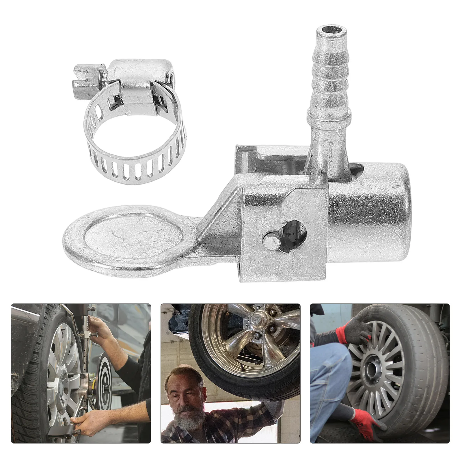 

Tire Air Chuck Quick Connect Zinc Alloy Locking Chuck For Inflation Pump Heavy Duty Air Compressor Accessories