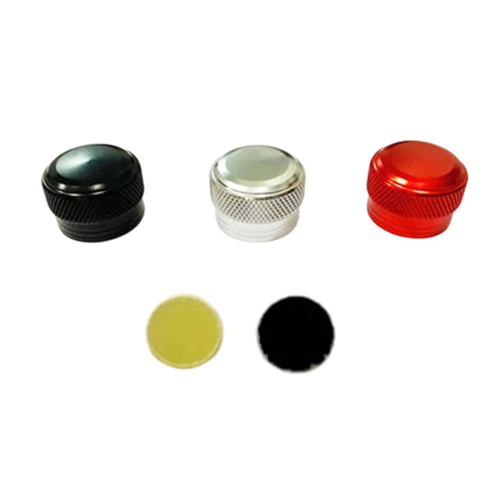 Spool adjustment brake knob for fishing reels 11mm inner diameter 0 5mm thread with 2 washers black red silver