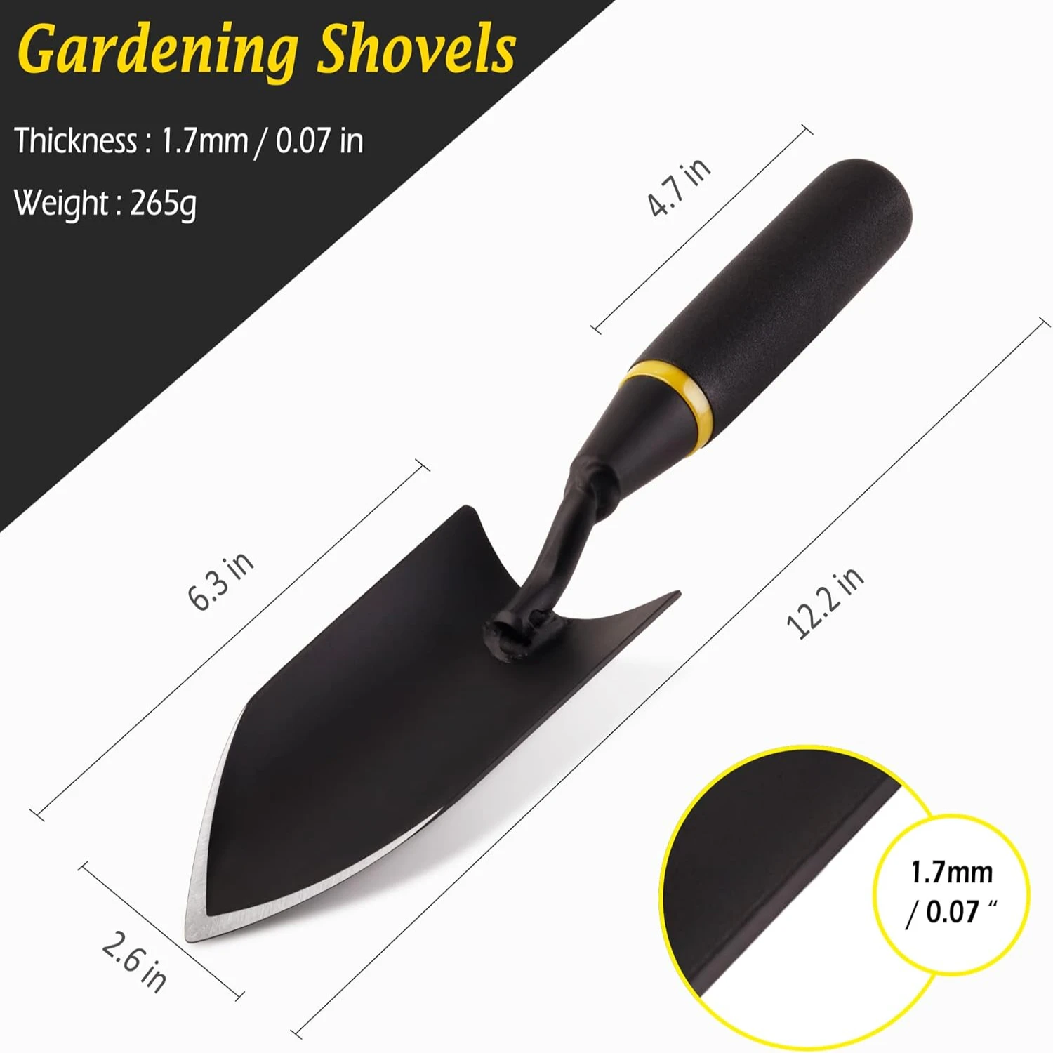 Order now for a rust-resistant, high-quality and comfortable hand trowel with a secure grip for effortless gardening. This essen