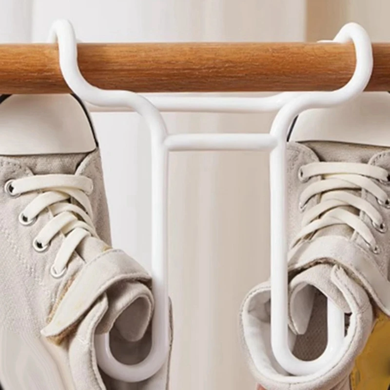 Zapatero multifunción para niños, estante colgante para secar zapatos, organizador de ahorro de espacio