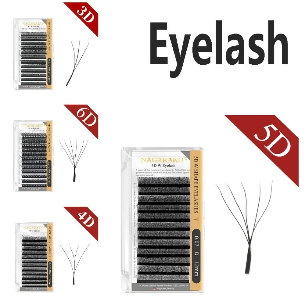 

Soft 3D 4D 5D 6D Eyelash Extension Premade Fans Bloom Lash Bloom Lash Dense Natural Grafted Eyelashes Women Beauty