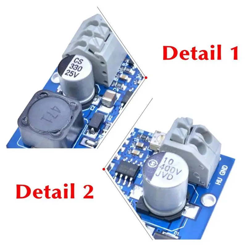 A20F-2X NCH6100HV High Voltage DC Step Up Converter Power Supply Module For Nixie Tube Glow Tube Magic Eye Board DC 12V 24V