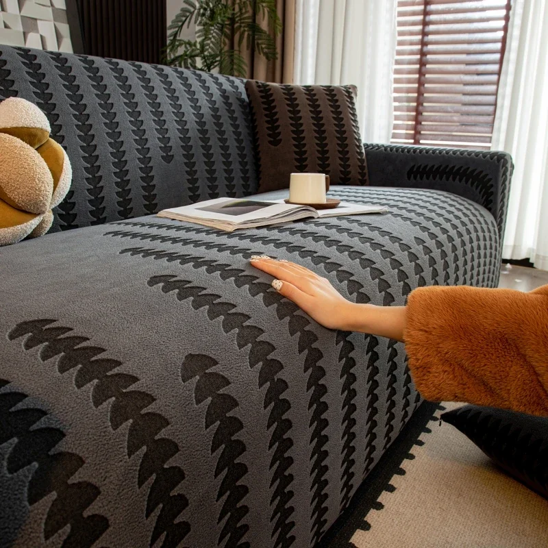 Adjustable Elastic Sofa Cover Extensible Sofa Slipcovers Non-Slip Armchair Couch Corner Sofa Covers Protector For Living Room