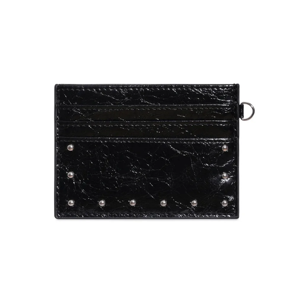 Minimalist Slim Card Holder RFID Blocking with Multiple Slots Short Wallet Leather Small Card Case Women