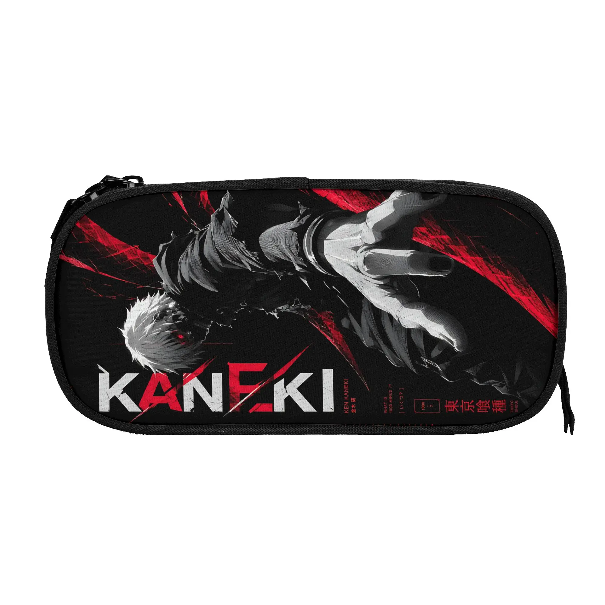 Custom Halloween Tokyo Ghoul Kaneki Large Capacity Bags for Child  School Pencil Bag for Boys Gilrs Kids
