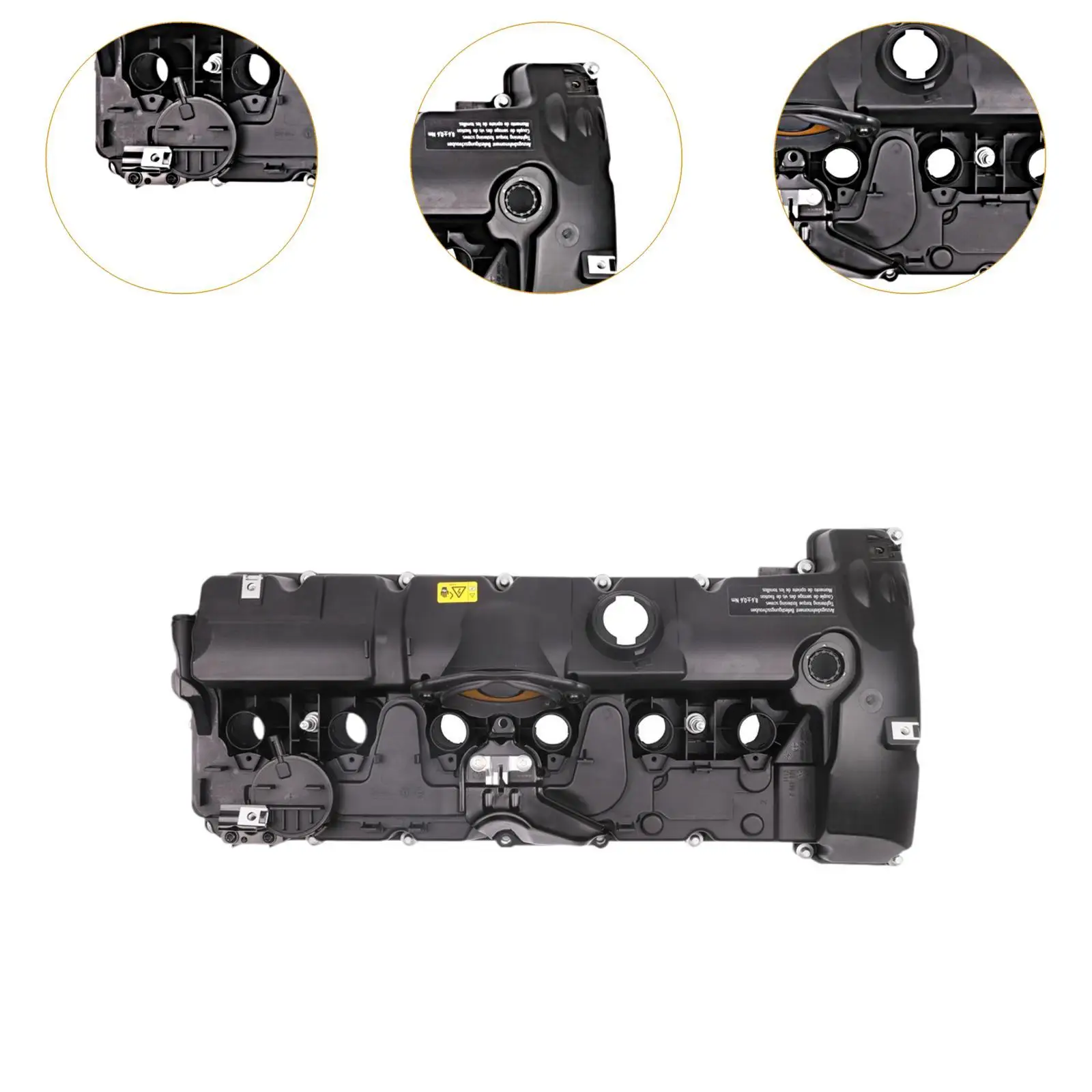 غطاء صمام المحرك 11127552281 قطع غيار ممتازة سهلة التركيب مع حشية ملحقات تجميع عملية بديلة لسيارات BMW 128i #5