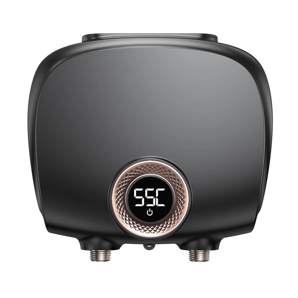 7KW Electric Tankless Water Heater Instant Hot Boiler Compact Design Digital Control Real-time Leakage Detection Constant