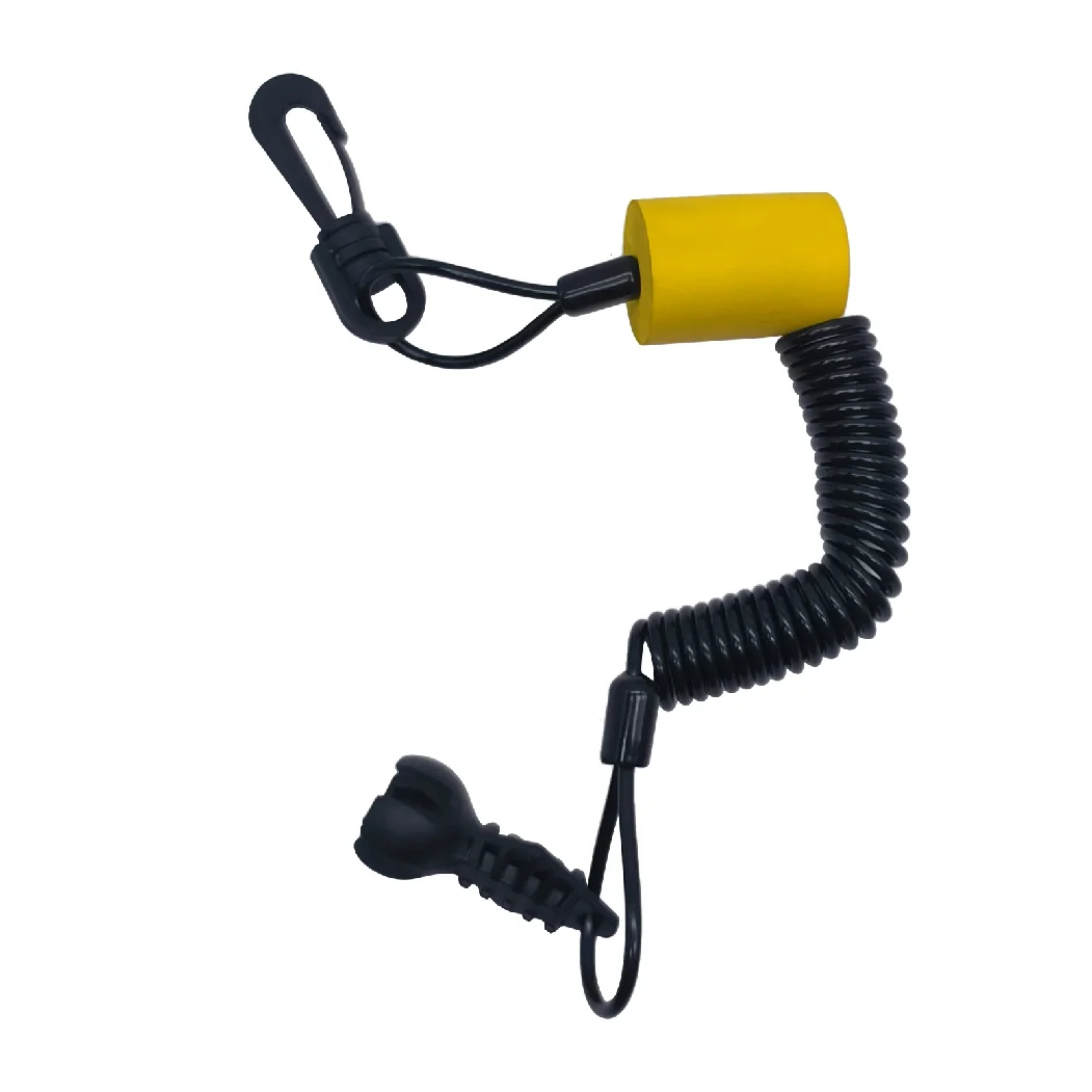 Motor Boat Spark Clip On Safety Lanyard Tether Floating Key For BRP S-D Spark 900 ACE Jet Ski 278002843 278003410