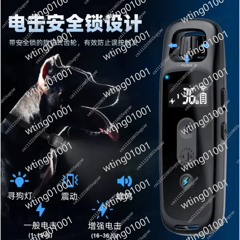 for Remote Dog Training Collar 2000m Range Anti Bark Device for Small Medium Large Dogs Pet Behavior Training