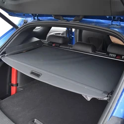 For Chevrolet Chevy Trax 2023 2024 2025 Black Retractable Rear Boot Trunk Luggage Security Shield Cargo Cover Car Accessories