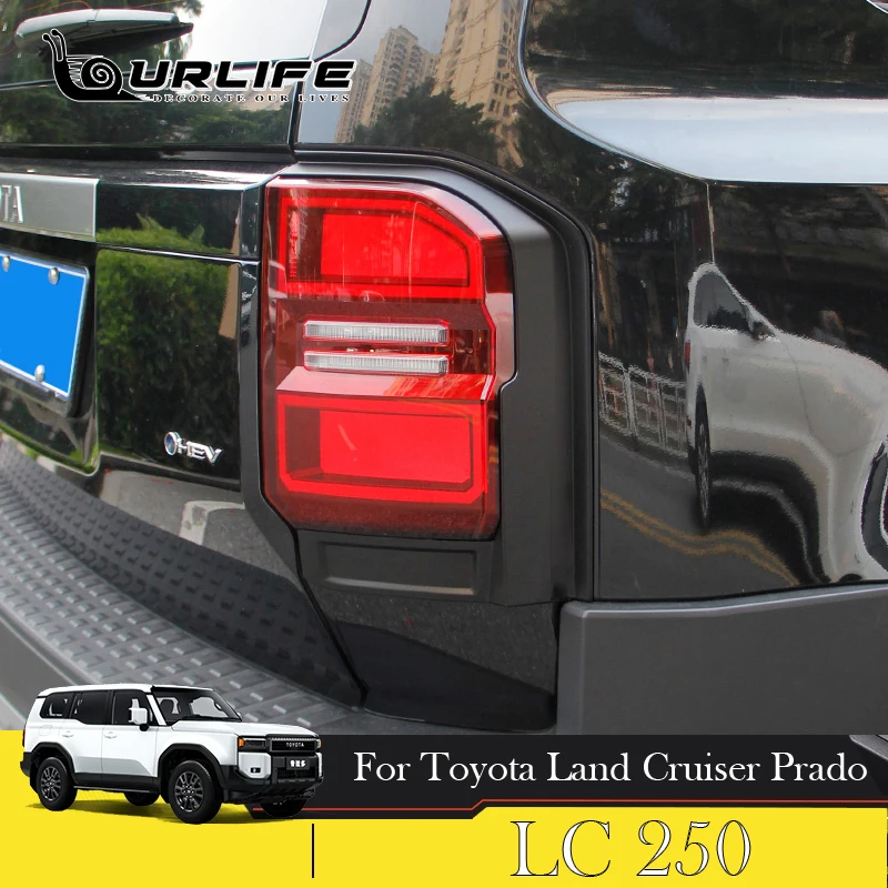 

For 2024 Toyota Land Cruiser 250 Prado LC250 2024 2025 Accessory Car Fog Light Frame Provides Protection For Car Lights