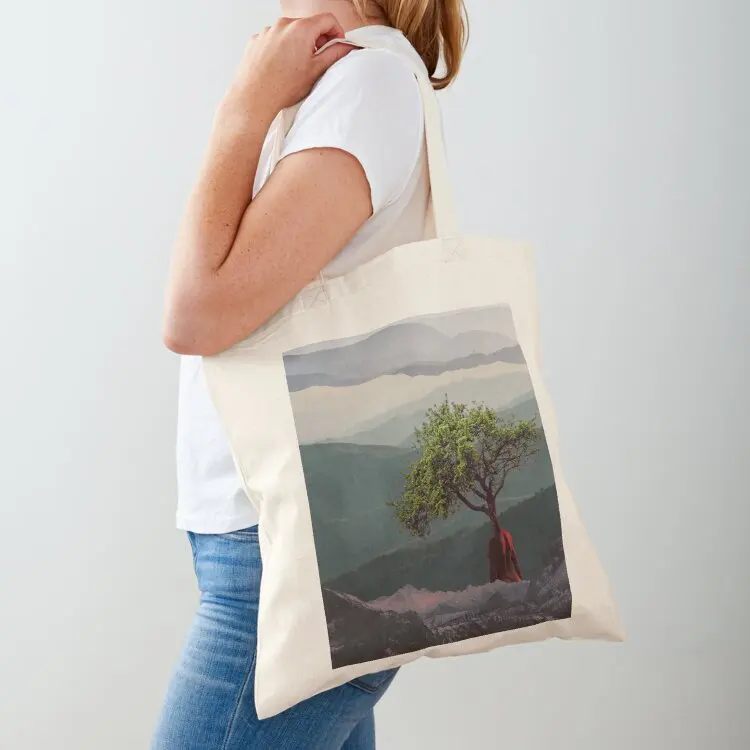 The Tree Woman Tote Bag custom bags cloth bag woman tote bags aesthetic Canvas