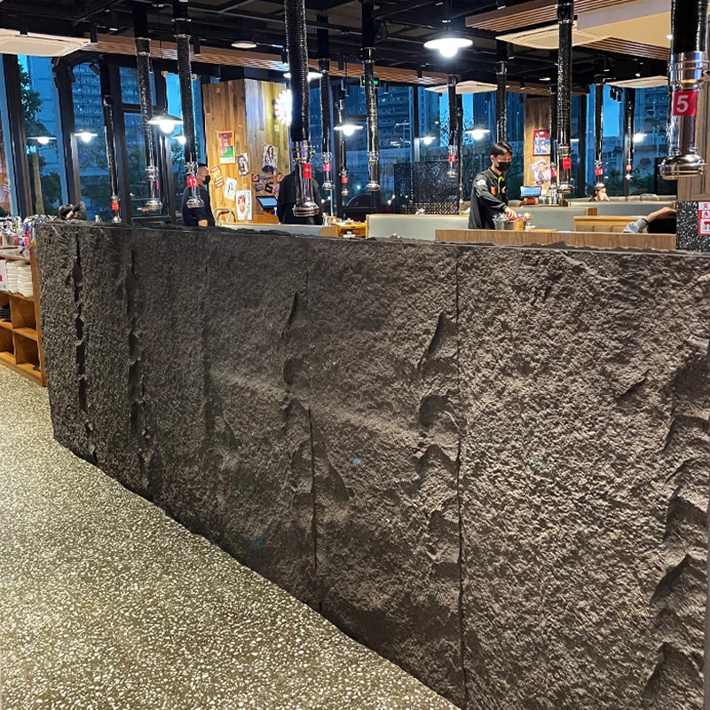 

Sample size PU（30*30cm）& （20*30cm）Flexible Artificial Stone Background Wall Abrasion Resistant