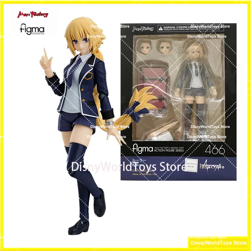 100% Original Figma 466 Fate Apocrypha Ruler Casual ver. In Stock Anime Action Collection Figures Model Toys