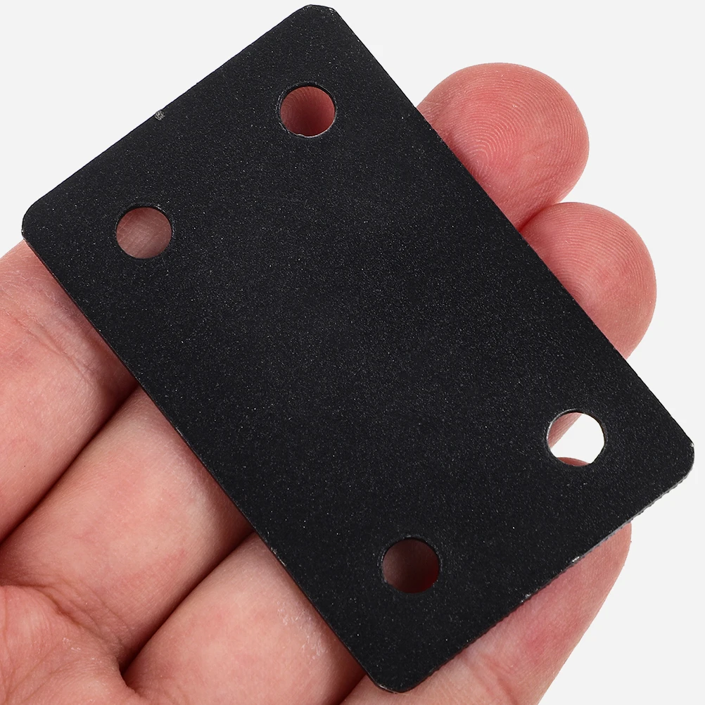 

1 set Stainless Steel Connecting Plates 40x80mm Black Iron Sheets Mending Brackets Wood Joints Furniture Supports