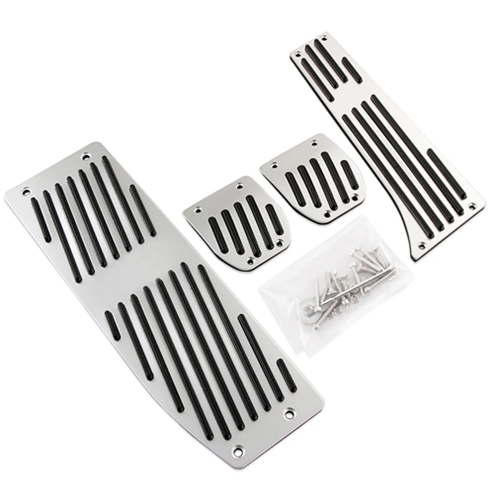 Für BMW 3 5er E30 E32 E34 E36 E38 E39 E46 E87 E90 E91 X5 X3 Z3 Fußstütze Kraftstoff Bremse Gas Pedal Pads Abdeckungen Auto Zubehör