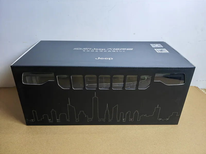 Diecast in scala 1:18 GAC FICA Jeep Grand Commander modello di automobile in lega giocattolo da collezione regalo souvenir display ornamenti