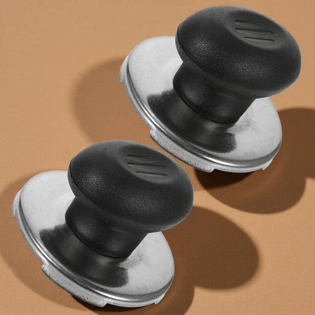 2Pcs Kettle Replacement Lid Knob Whistling Function Loud Audible Signal Fine Workmanship Easy Install Suitable for Whistling