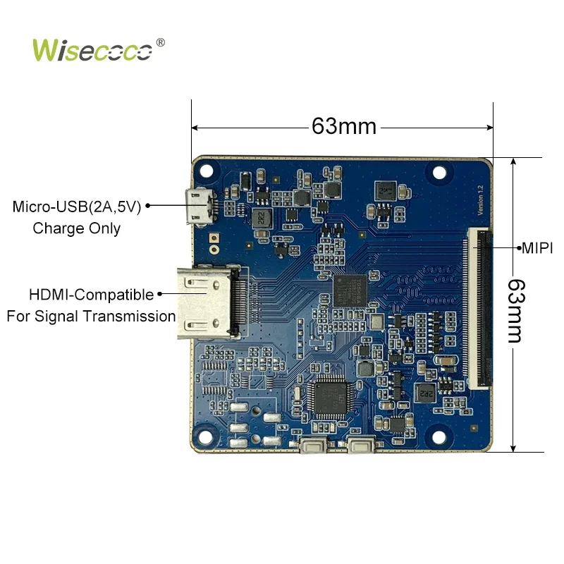 WISECOCO 5.5 Inch AMOLED 1080x1920 FHD OLED Display IPS Screen MIpi Driver Board Wide Temperature DCI-P3 sRGB H546DLB01.1 - Image 4