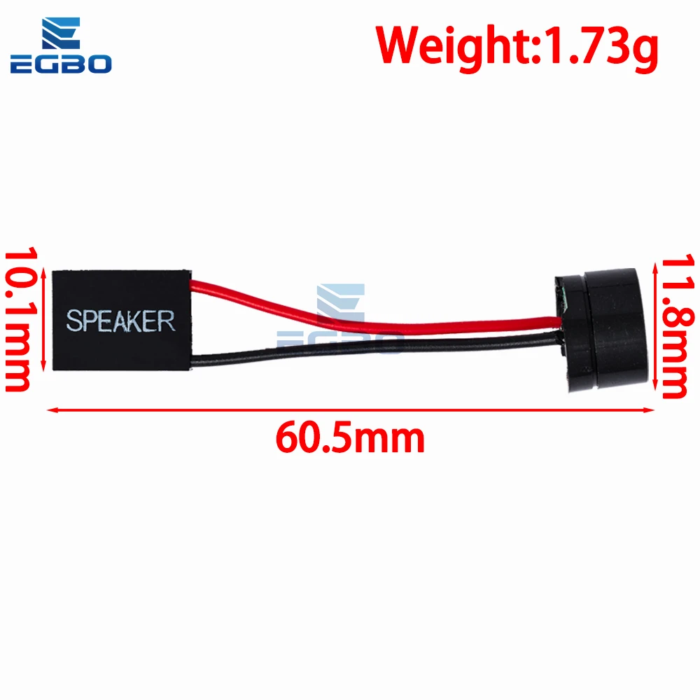 5PCS EGBO Mini Plug Speaker For PC Interanal BIOS Computer Motherboard Mini Onboard Case Buzzer Board Beep Alarm NEW
