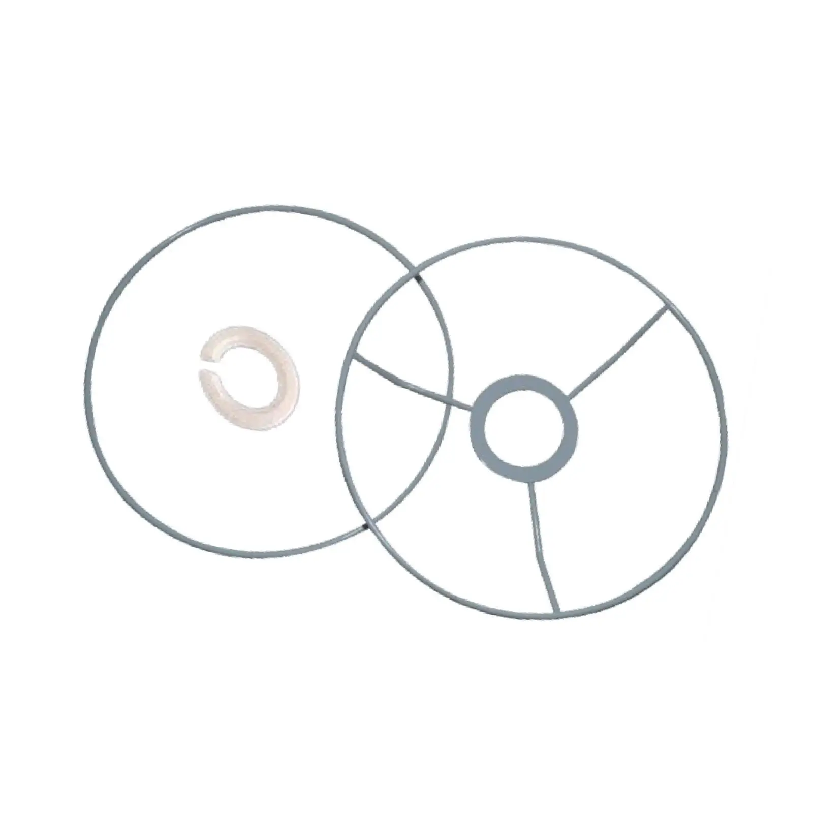 

Lamp Shade Ring Frame for E27 E14 Lamp Socket Lampshade Holder Wire Frame