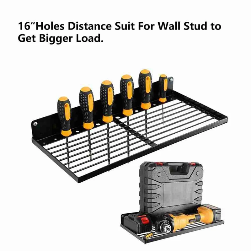 

AK25-Hand Drill Tool Holder Wall Mount Workshop Garage Mobile Tool Shelf Heavy Duty Electric Drill Tool Holder