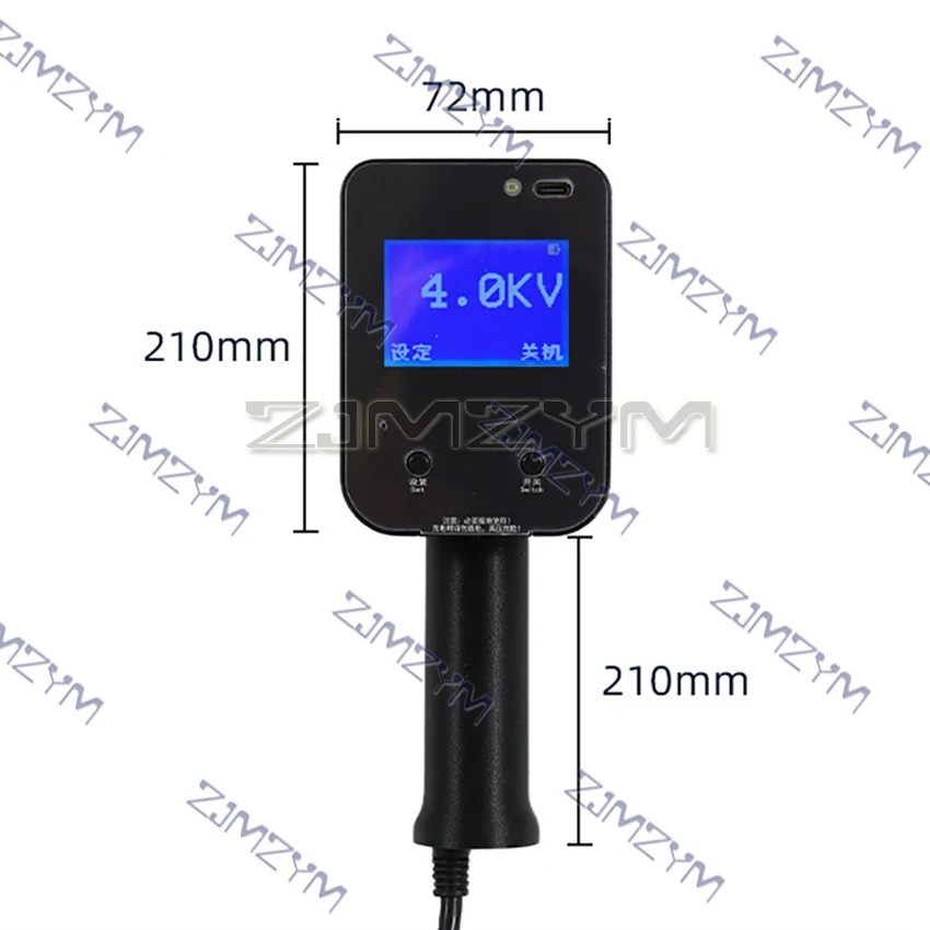 2KV 4KV 6KV 8KV 15KV Electrostatic Generator Electrostatic Tester For ESD-Testing High Voltage Discharge Gun