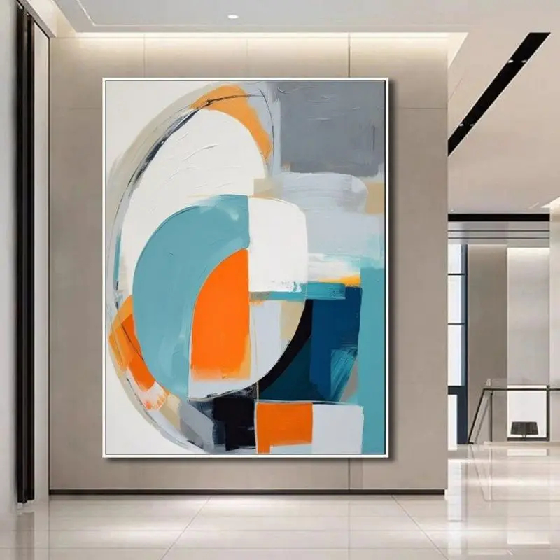 

Oil paintings Canvas 100% Hand Painted Colorful Abstract Wall Decor Painting Unframed Modern Home Art Decor Living Room Picture