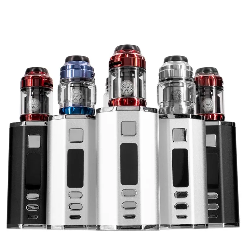 Ecig 200W 베이프 박스 모드 키트, Zeus X RTA 탱크 포함, 3.5ml, 4.5ml, 25mm, 재구성 가능한 무화기 증기, 4400mAh 배터리 디지털 스크린 모드