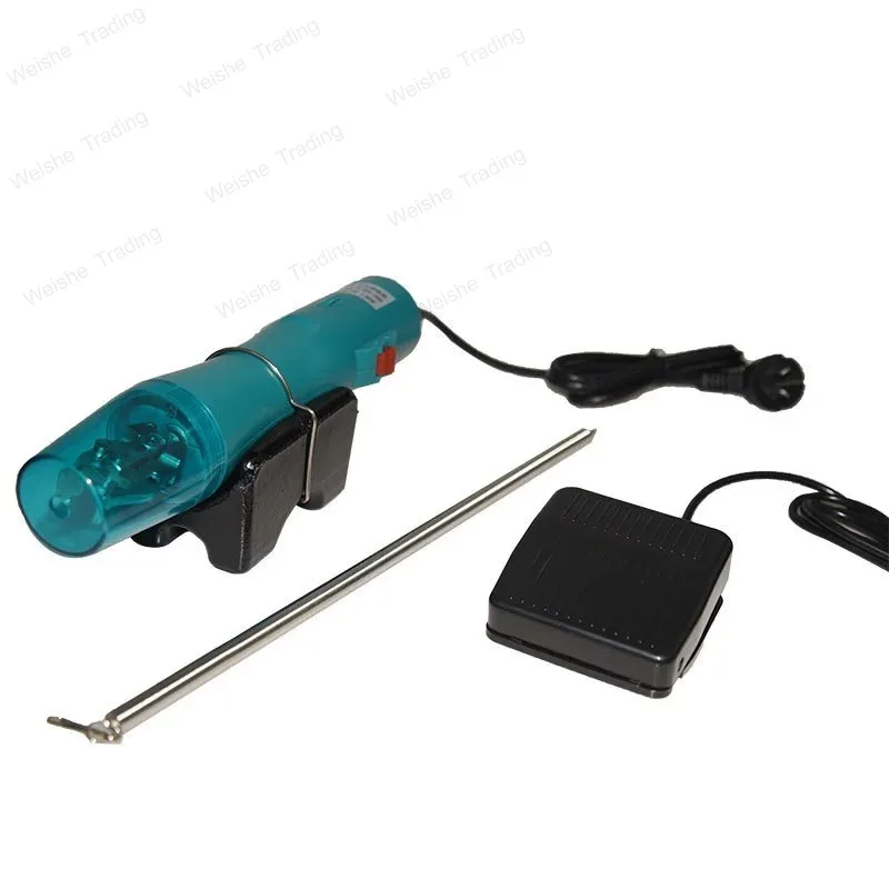 

Ручная электрическая машина для скручивания проводов, машина для скручивания четырех- и трехжильных медных, заземляющих и экранирующих проводов, с ножным приводом.