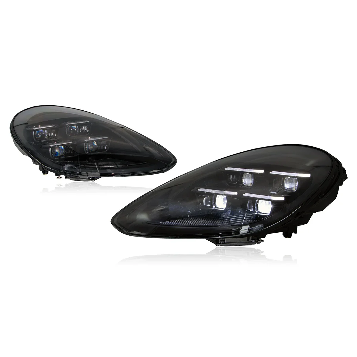 Auto Per Porsche Panamera 971 Faro 2017-2023 Aggiornamento 976 Faro 2025 Modificato Nuovo DRL HA CONDOTTO il Faro Accessori Auto