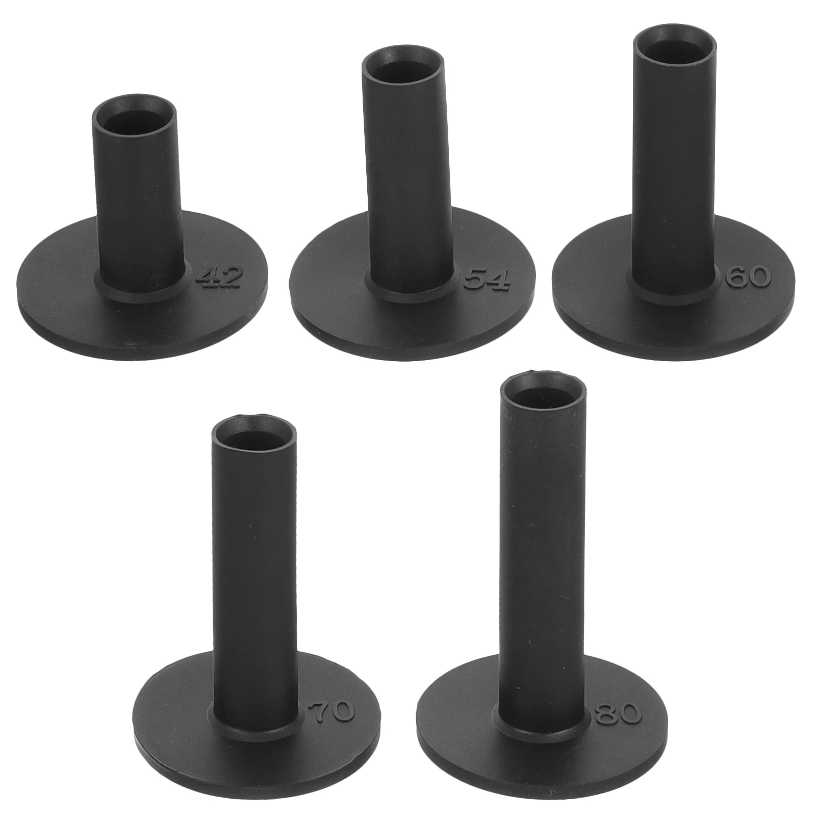 

5 Pcs Dedicated Golf Pins Ball Adjustable Tee Silica Gel Golfs Practice Mat Tees