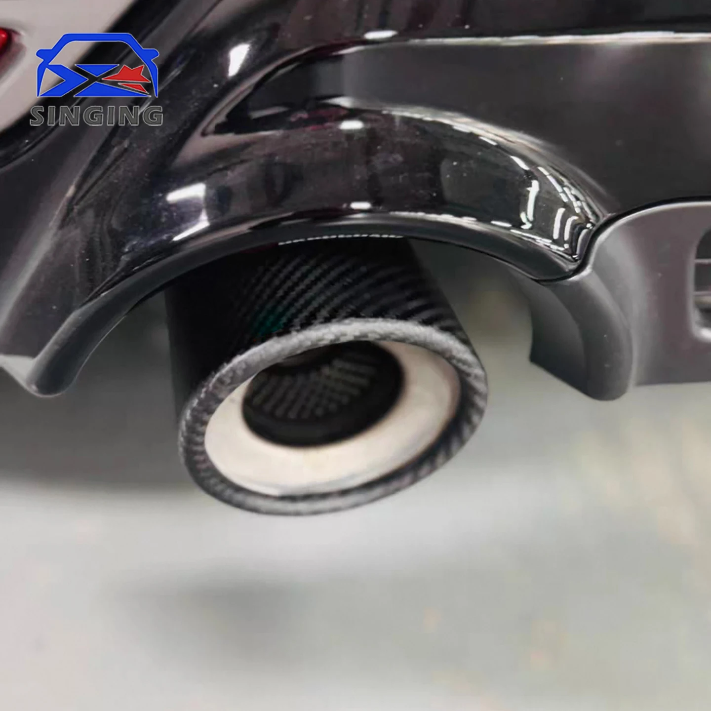 

Для GR Yaris GR Corolla: Накладка на выхлопную трубу, карбоновый защитный кожух глушителя, аксессуары для автомобиля, декор