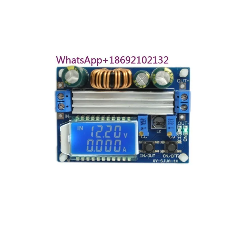 Constant Current Constant Voltage Adjustable Lithium Battery Charging Module LCD with Display Automatic Lifting Pressure DC Boar