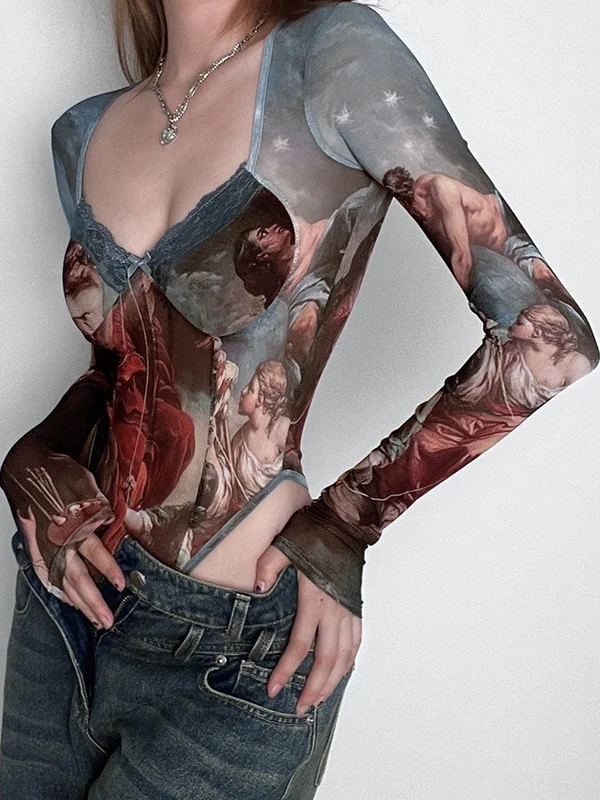 จั๊มสูทขายาวทรงเข้ารูปเซ็กซี่สำหรับผู้หญิง สไตล์สตรีท เอวสูง ผ้าโพลีเอสเตอร์บางเบา แฟชั่นฤดูร้อน