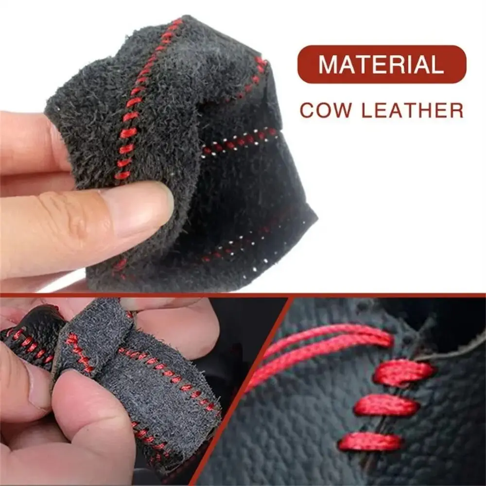 PU Leather Handbrake Sleeve Anti-Slip Protective Sleeve Handbrake Car Handbrake Cover Hand Brake Protection Car Accessories
