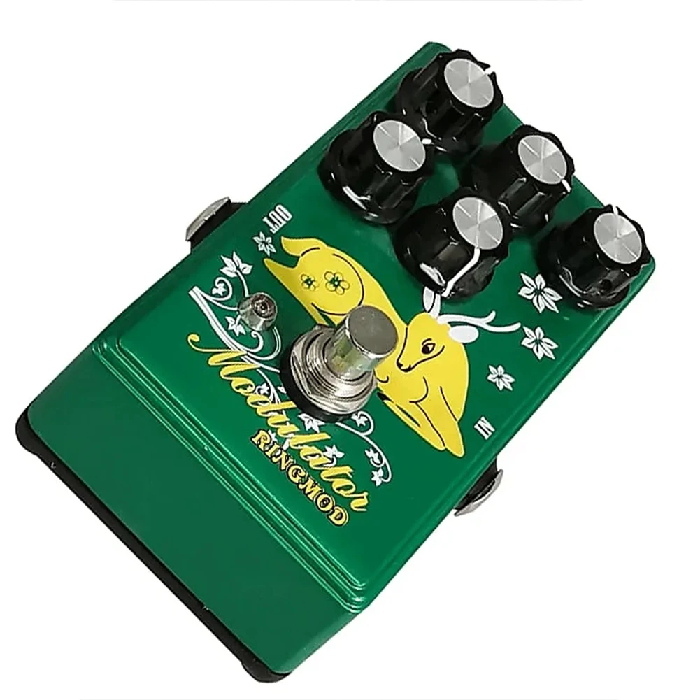 Pedal efek gitar elektrik Ringmod Multi modulasi Pedal cincin Pedal efek Modulator, aksesori Pedal gitar